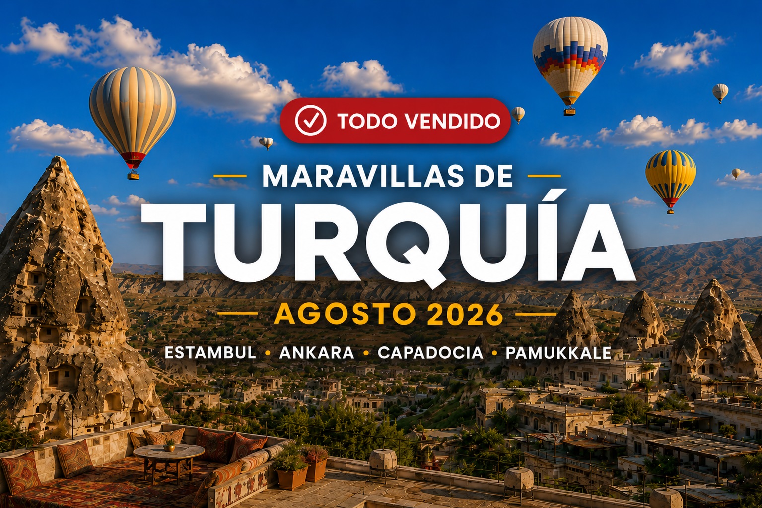 Turquia todo vendido